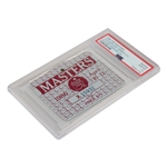 1986 Masters Tournament SERIES Badge #X15932 - PSA GEM MT 10