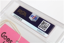 1972 US Open at Pebble Beach Sunday Final Rd Ticket #01324 PSA NM 7
