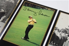 Player, Nelson & Aaron Signed 1993 Masters Collection GSV Cards JSA ALOA