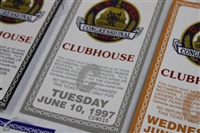 Complete 1997 US Open at Congressional Full Week Ticket Set w/Envelope