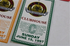 Complete 1997 US Open at Congressional Full Week Ticket Set w/Envelope