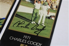 Ford, Archer & Coody Signed 1993 Masters Collection GSV Cards JSA ALOA