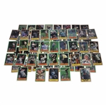 Signed Complete 1981 Donruss PGA Tour Golf Card Set w/Nicklaus Rookie & Stats Card JSA ALOA