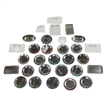 Thirty (30) 1980s/1990s Caddy Badges/Credentials - Palmer Caddy Royce Nielson Collection