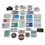 Thirty (30) 1980s/1990s Caddy Badges/Credentials - Palmer Caddy Royce Nielson Collection