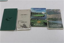 Thirty (30) 1980s/1990s Caddy Yardage/Green Books - Palmer Caddy Royce Nielson Collection