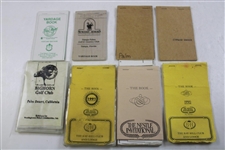 Thirty (30) 1980s/1990s Caddy Yardage/Green Books - Palmer Caddy Royce Nielson Collection