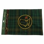 Jack Nicklaus Signed Masters Tournament Ltd Ed Tartan Flag JSA ALOA