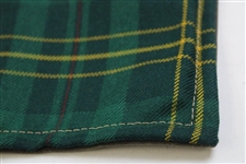 Jack Nicklaus Signed Masters Tournament Ltd Ed Tartan Flag JSA ALOA