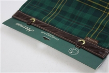 Jack Nicklaus Signed Masters Tournament Ltd Ed Tartan Flag JSA ALOA