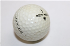 Vintage Jack Nicklaus Personal Used Royal Maxfli Golf Ball