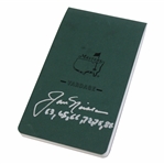 Jack Nicklaus Signed Masters Yardage Book JSA ALOA
