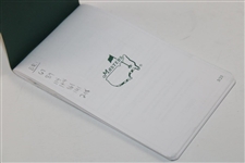 Jack Nicklaus Signed Masters Yardage Book JSA ALOA