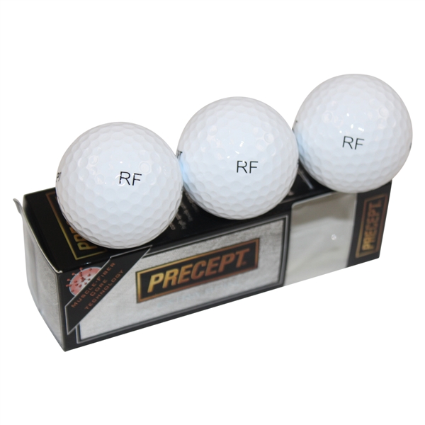 Sleeve of Ray Floyd Personal RF Precept 24 Golf Balls