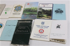Thirty (30) 1980s/1990s Caddy Yardage/Green Books - Palmer Caddy Royce Nielson Collection