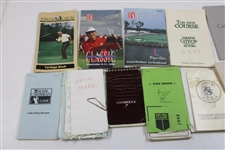 Thirty (30) 1980s/1990s Caddy Yardage/Green Books - Palmer Caddy Royce Nielson Collection