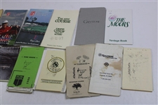 Thirty (30) 1980s/1990s Caddy Yardage/Green Books - Palmer Caddy Royce Nielson Collection