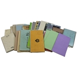 Thirty (30) 1980s/1990s Caddy Yardage/Green Books - Palmer Caddy Royce Nielson Collection