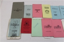 Thirty (30) 1980s/1990s Caddy Yardage/Green Books - Palmer Caddy Royce Nielson Collection