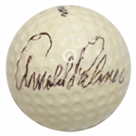 Arnold Palmer Signed Personal Used Palmer 'P' Golf Ball - Nielson Collection JSA ALOA