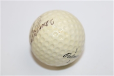 Arnold Palmer Signed Personal Used Palmer 'P' Golf Ball - Nielson Collection JSA ALOA