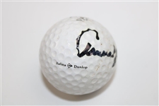 Arnold Palmer Signed Personal Used MaxFli DDH-100 Balata Dunlop Golf Ball JSA ALOA