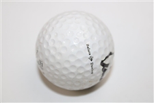 Arnold Palmer Signed Personal Used MaxFli DDH-100 Balata Dunlop Golf Ball JSA ALOA