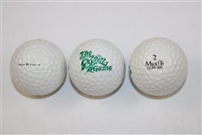 Three (3) Sleeves of Arnold Palmer Personal MaxFli Golf Balls - Royce Nielson Collection