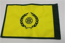 Hermitage CC (Palmer Final Win) Green & Yellow Course Flown Flag - Royce Nielson Collection