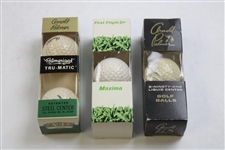 Arnold Palmer Signature Golf Ball Grouping of Sleeves/Boxes - Royce Nielson Collection