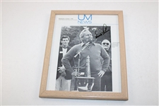 Arnold Palmer Signed Photo w/Purpoodock Club Scorecard, Hat & Towel - Site of 2nd to last Pro Win - Nielson Collection JSA ALOA