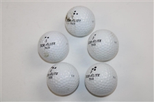Eight (8) Lee Trevino Personal 'L.T.' Personal Used Golf Balls - Nielson Collection