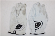 Mark O'Meara & Jim Furyk Signed Callaway Golf Gloves JSA ALOA