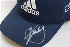 Xander Shauffele Signed Personal Blue Adidas Callaway Logo Hat JSA ALOA