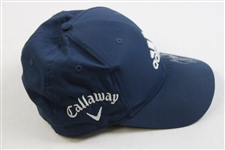 Xander Shauffele Signed Personal Blue Adidas Callaway Logo Hat JSA ALOA