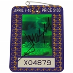 Jose Maria Olazabal Signed 1994 Masters Tournament SERIES Badge #X04879 JSA ALOA