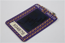 Jose Maria Olazabal Signed 1994 Masters Tournament SERIES Badge #X04879 JSA ALOA