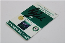 Phil Mickelson Signed 2005 PGA Championship At Baltusrol Badge #3305 JSA ALOA