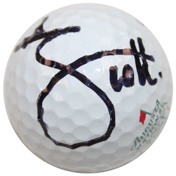 Adam Scott Signed Augusta National Golf Club Logo Golf Ball JSA ALOA