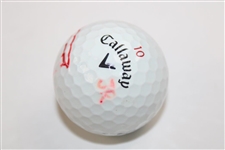 Jon Rahm Signed Used Personal Taylormade Jr Marked Golf Ball JSA ALOA