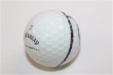 Xander Schauffele Signed Personal Used Callaway Golf Ball JSA ALOA