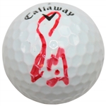 Fuzzy Zoeller Signed Callaway 4 SR3 Logo Golf Ball JSA ALOA