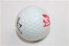 Fuzzy Zoeller Signed Callaway 4 SR3 Logo Golf Ball JSA ALOA