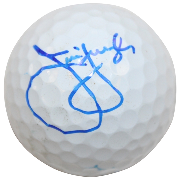 Jim Furyk Signed Titleist 2 Pro V1x Logo Golf Ball JSA ALOA