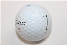 Jim Furyk Signed Titleist 2 Pro V1x Logo Golf Ball JSA ALOA