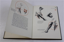 1957 Deluxe 1st Edition 'Ben Hogans Five Lessons' Book in Slip Case