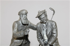 Old & Young Tom Morris 'Changing Of The Guard' Statue By Michael Roche Ltd Ed. #33/5000