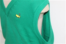 Augusta National Golf Shop Slazenger Vest Green V-Neck - Large