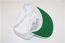 Ken Venturi & Pat Summerall Signed CBS Sports White Hat JSA ALOA