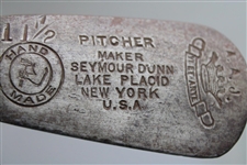 Seymour Dunn (3-Clubs) Left Hand Smooth Face Irons Mashie, Pitcher, Putter Lake Placid New York